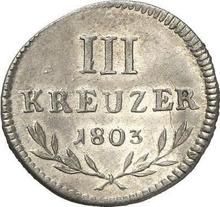 3 kreuzers 1803   