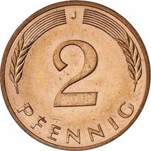 2 Pfennig 1983 J  