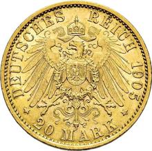20 Mark 1905 A   "Prussia"
