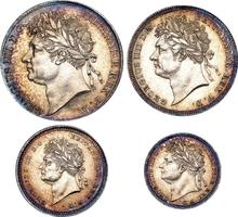 Zestaw monet 1829    "Maundy"