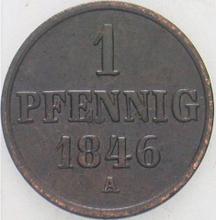 1 Pfennig 1846 A  