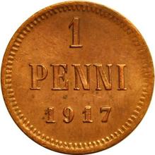 1 пенни 1917   