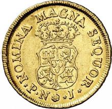 2 escudo 1767 PN J 