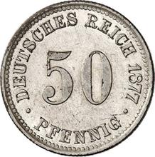 50 Pfennige 1877 B  