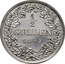 1/2 Gulden 1865   