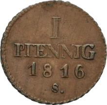 1 Pfennig 1816  S 