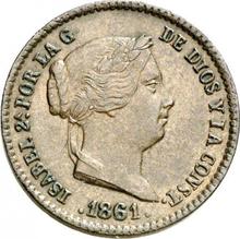 10 centimos de real 1861   