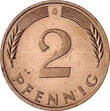 2 Pfennig 1988 G  