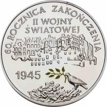 10 złotych 2005 MW  ET "60 Rocznica zakończenia II wojny światowej"