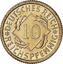 10 рейхспфеннигов 1930 A  