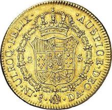 8 escudo 1791 So DA 