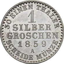 1 Silber Groschen 1859 A  