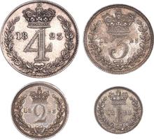 Coin set 1823    "Maundy"