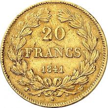 20 franków 1841 W  