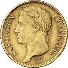 40 francos 1809 W  