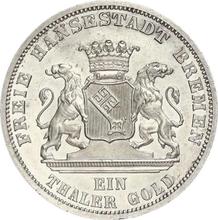 Tálero 1871 B   "Victoria sobre Francia"