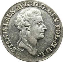 Złotówka (4 groszy) 1786  EB 