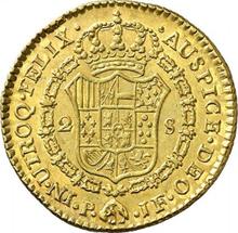 2 escudo 1799 P JF 