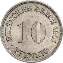 10 Pfennige 1901 F  