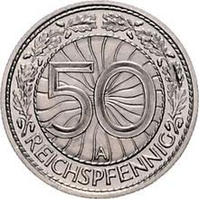 50 Reichspfennigs 1929 A  