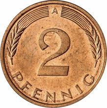 2 Pfennig 1995 A  