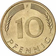 10 Pfennig 1974 F  