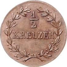 1/2 Kreuzer 1823   