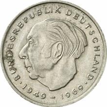 2 марки 1971 D   "Теодор Хойс"