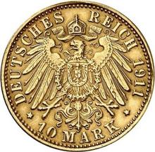 10 marcos 1911 G   "Baden"