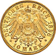 10 marcos 1898 A   "Hessen"