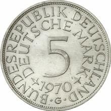 5 марок 1970 G  