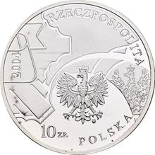 10 złotych 2004 MW   "85-lecie Policji"