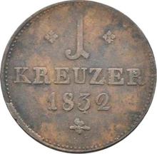 1 крейцер 1832   