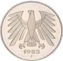 5 марок 1983 J  