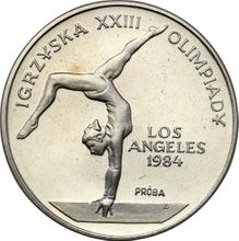 500 Zlotych 1983 MW  SW "XXIII Summer Olympic Games - Los Angeles 1984" (Pattern)