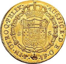8 escudo 1797 P JF 
