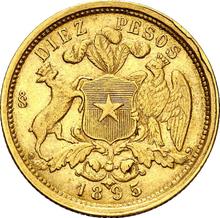 10 Pesos 1895 So  