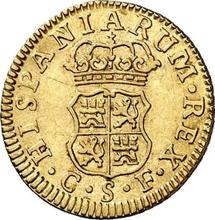 Medio escudo 1771 S CF 