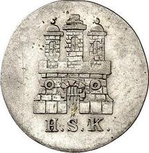 1 chelín 1840  H.S.K. 