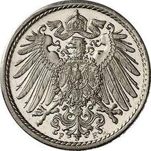 5 Pfennig 1907 F  