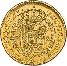 2 escudo 1804 P JF 