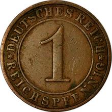 1 Reichspfennig 1934 F  