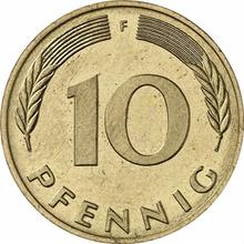 10 Pfennig 1984 F  