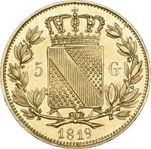 5 guldenów 1819   