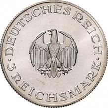3 Reichsmarks 1929 A   "Lessing"