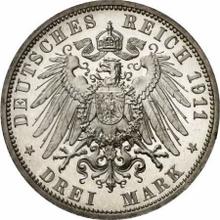 3 марки 1911 A   "Пруссия"