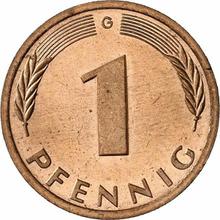 1 Pfennig 1984 G  