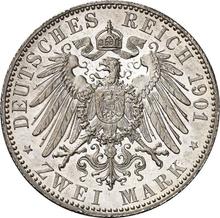 2 marki 1901 A   "Reuss-Greiz"