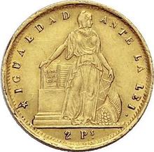 2 Pesos 1859   