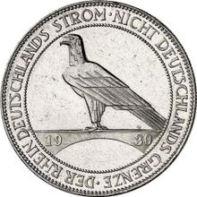 5 Reichsmarks 1930 J   "Liberación de Renania"